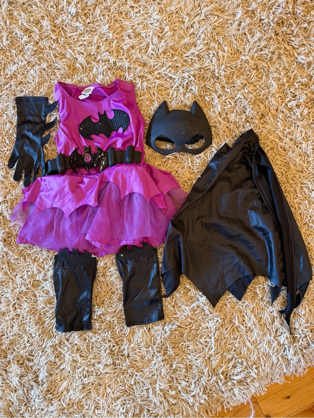 Purple and Black Batgirl Costume